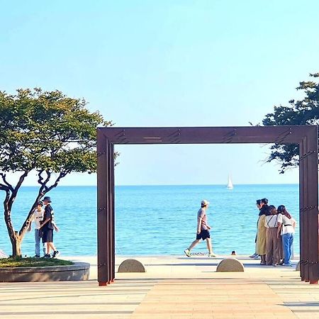Appartamento Haeundai Beach 1 Cho Busan Esterno foto
